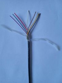 Type RTD 7 X 24 AWG Thermocouple Cable PTFE Jacket With Stainless Steel Shield