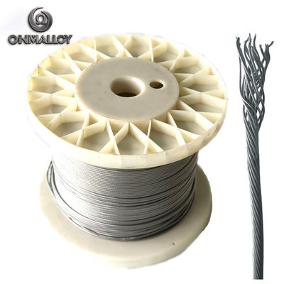 37*0.38mm Stranded Ni80Cr20 Heating Wire | 23.6 Ω/m | Extreme Flex Robotics Heaters | AMS 2275 | 500k+ Cycles
