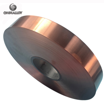 0.254 X 8.2mm ASTM B196 CuBe2 Copper Strips For Bearings
